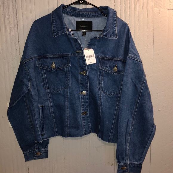 Forever 21 Jackets & Blazers - Denim Jacket Plus Size 2X NWT